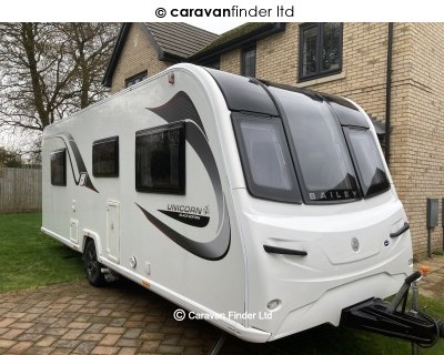 Bailey Unicorn IV Black Edition Cabrera 2021 touring caravan Image