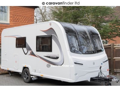 Bailey Unicorn Merida Black Addition 2021 touring caravan Image